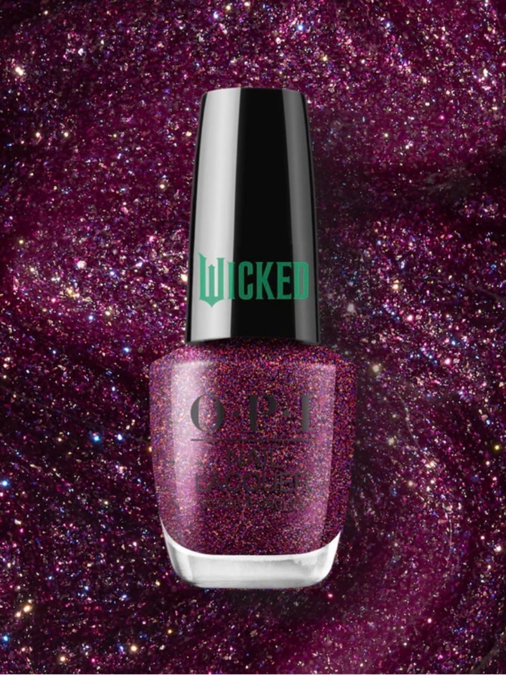 OPI Wicked Collection Glitter Nail Polish - “Let’s Rejoicify” NWT